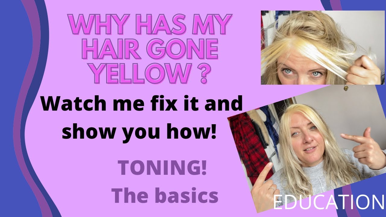 HOW TO FIX AND TONE YELLOW BLEACHED HAIR | watch and learn