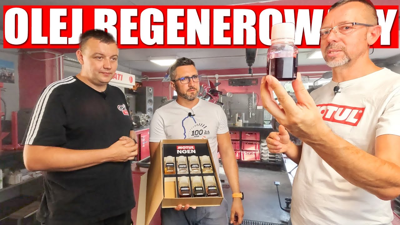 Jaki olej do motocykla? Czy regenerowany jest bezpieczny? Motul NGEN i 8 rzeczy kt&oacute;re warto wiedzieć