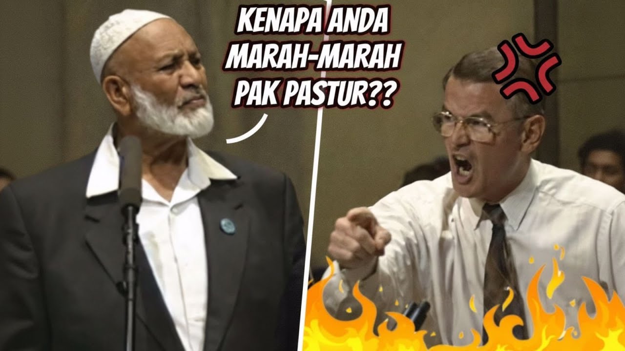 Ahmed Deedat : Ketika di uji untuk minum racun, PASTUR INI MENGAMUK!