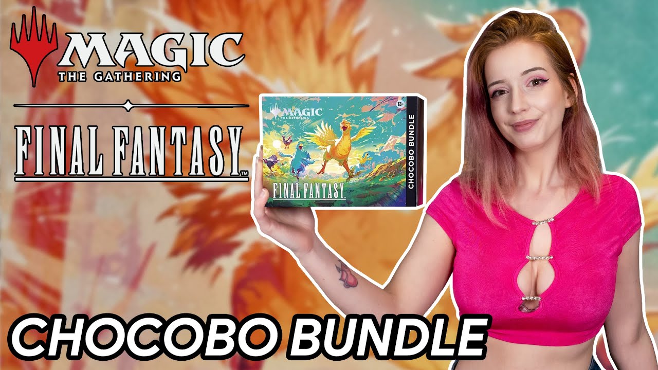 Opening the Final Fantasy: Magic the Gathering Chocobo Bundle!
