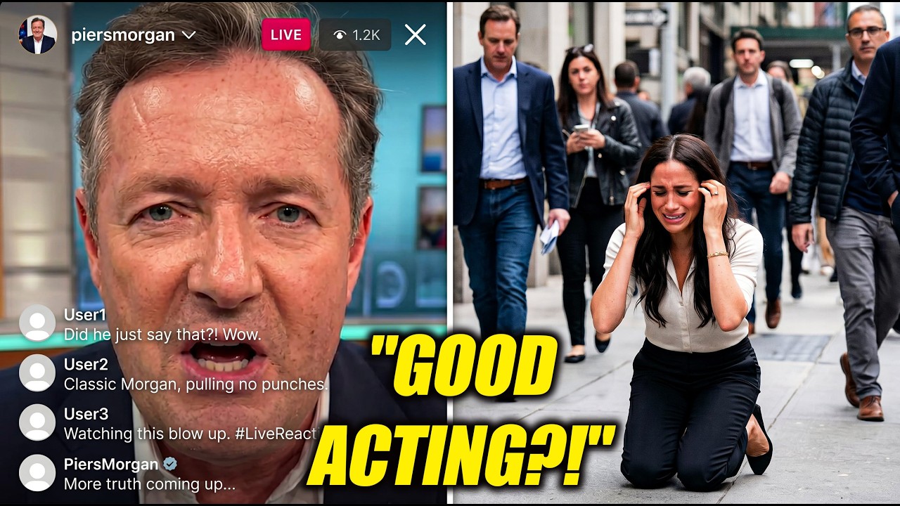 Piers Morgan CALLS OUT Meghan Markle Over Latest Crying Controversy