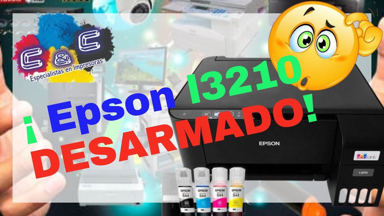 Epson l3210. Mantenimiento. Desarmado y Armado. MUY BIEN EXPLICADO