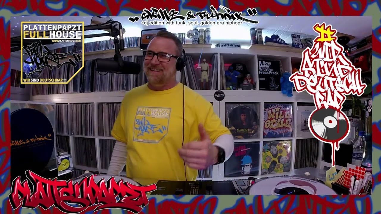 251 |  #plattenpapzt ⭐️Skillz & Technix⭐️ #wirsinddeutschrap   💣🎤9 1  26 | DJ | Twitch | Fr 20.30