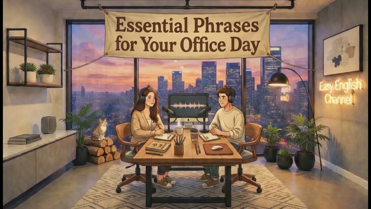 Essential Phrases for Your Office Day | Easy English Learning