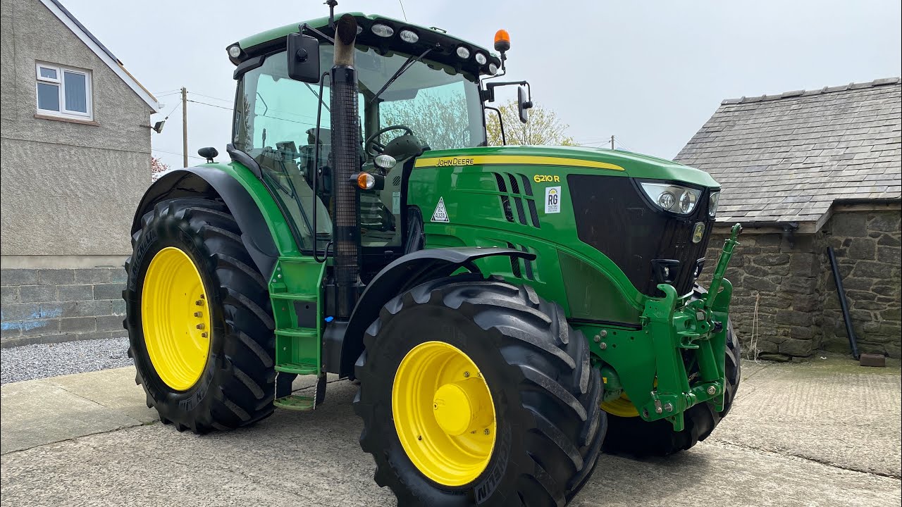 2014 JOHN DEERE 6210R TRACTOR AUTOPOWER 50K