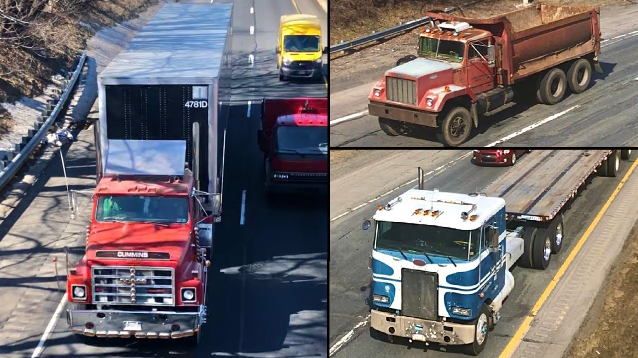 Highway Classics! - Routes 22 & 33 Truck Spotting