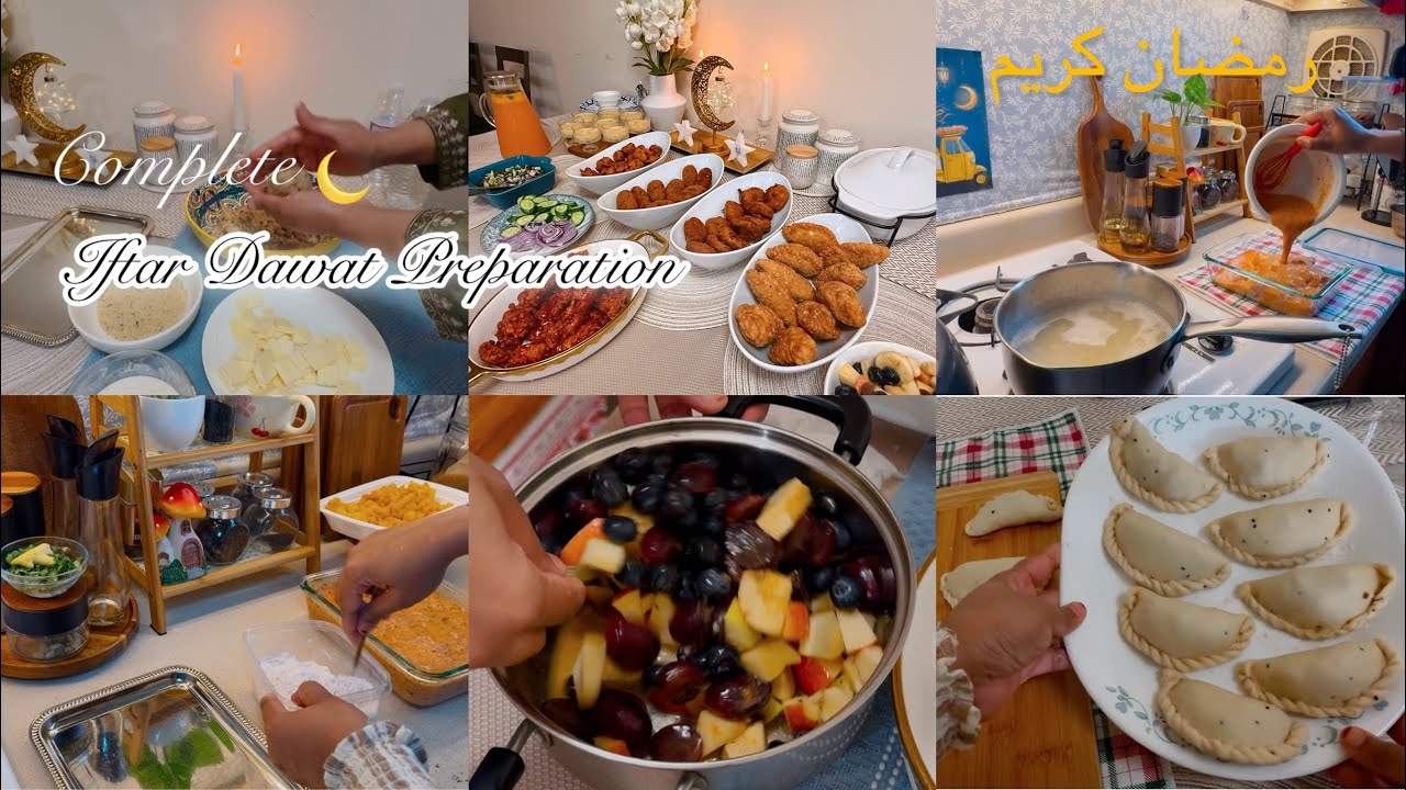 How I Arrange IFTAR DAWAT Alone at Home💫 | Complete DAWAT-E-IFTAR Preparation | Iftar Menu & Recipes