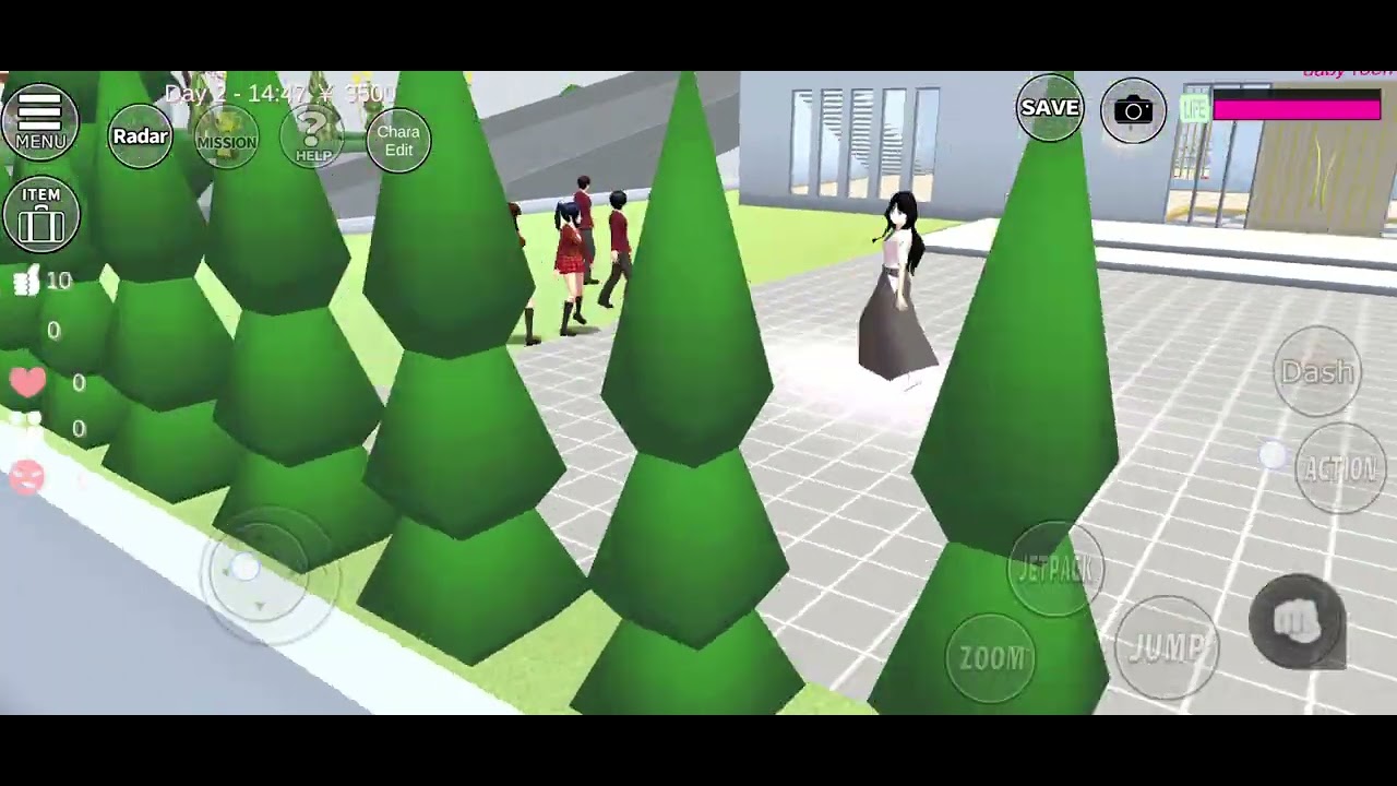 A baby secnter in sakura school #sakuraschoolsimulator #sakura #sakuraschoolsimulatorindonesia 