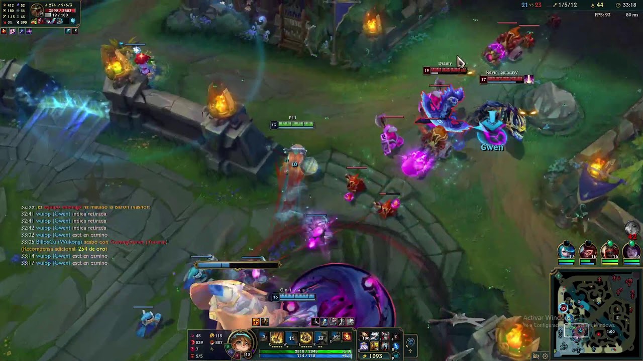 Jugando LoL regresa la adiccion