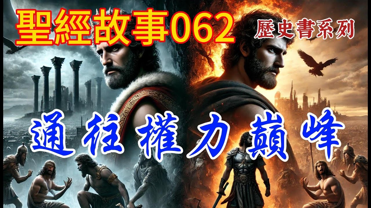 《士師記》第四話：通往權力巔峰。兩種截然不同的途徑獲得權力，造成了兩種不同的命運。 【#聖經故事/#圣经故事  第062期】