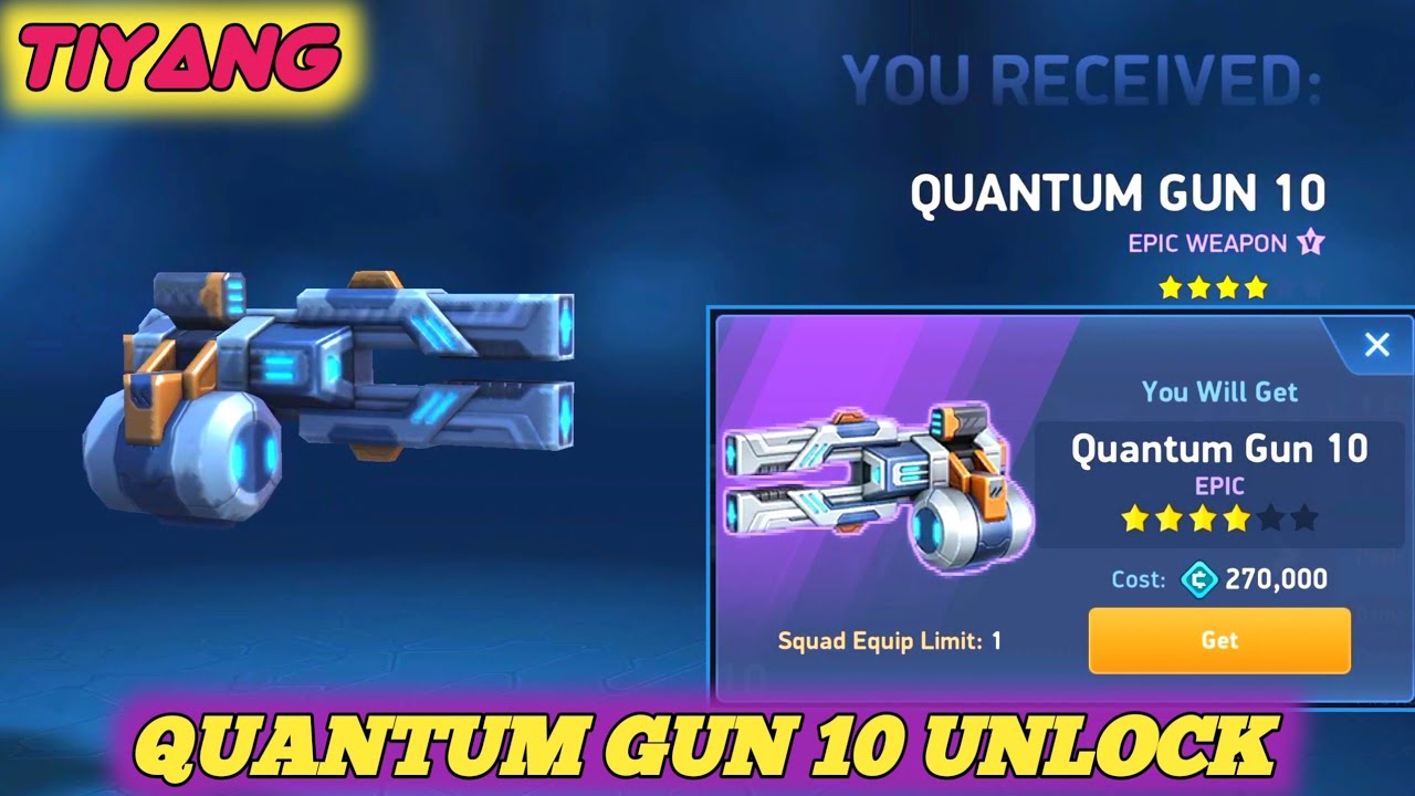 Let's Unlock Quantum Gun 10 - Is It Really Worth To Buy? Mech Arena