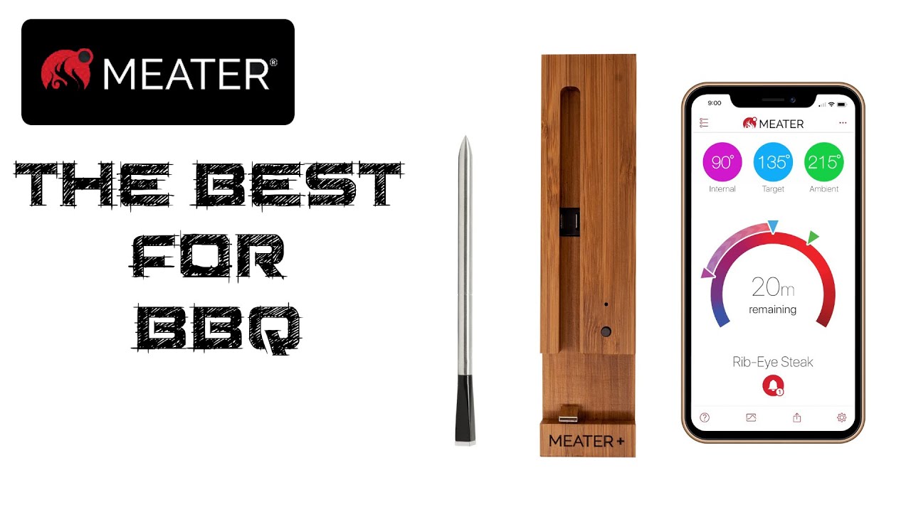 Meater Plus: il miglior termometro per Barbecue! Facile da impostare, Facile da usare.