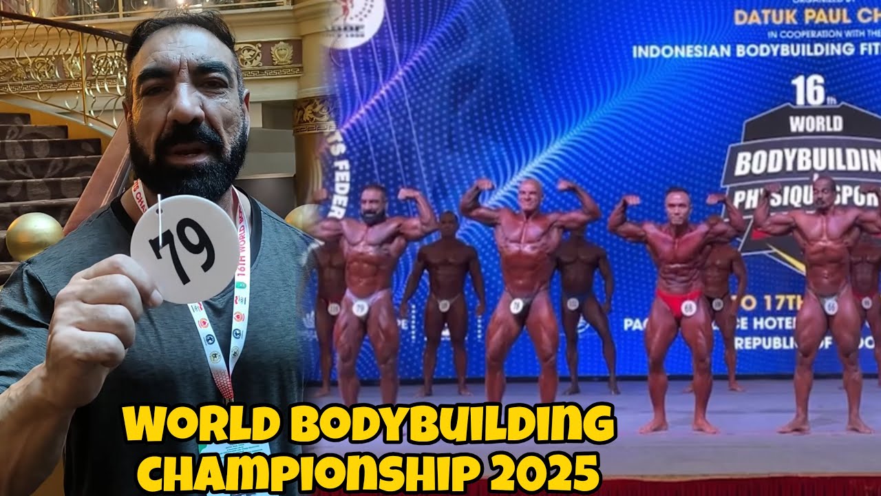 16 world bodybuilding and physique sports Championships 2025 | Ijaz Ahmad 100kg class 