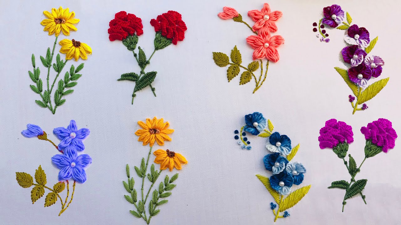 Hand Embroidery: Tips And Tricks For Embroidery - 4 Beautiful Brazilian Embroidery Stitches