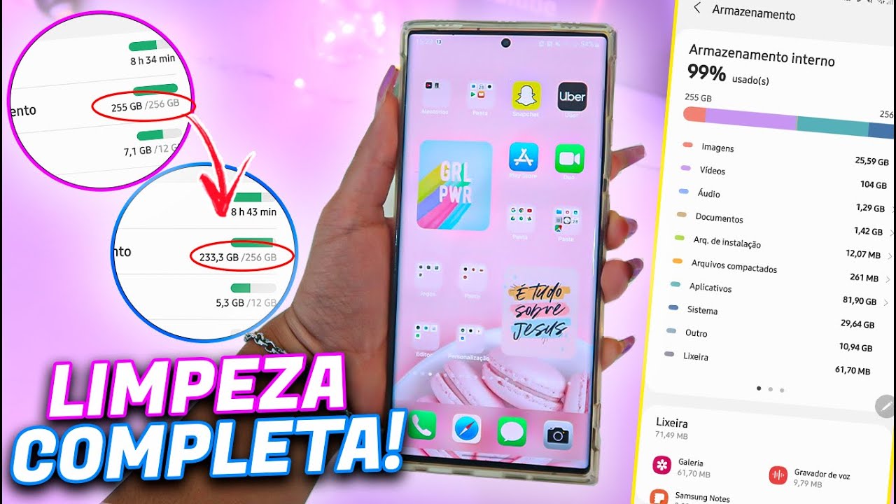 DETOX COMPLETO! COMO LIBERAR ESPAÇO NO CELULAR | ÚLTIMO DO ANO 2021