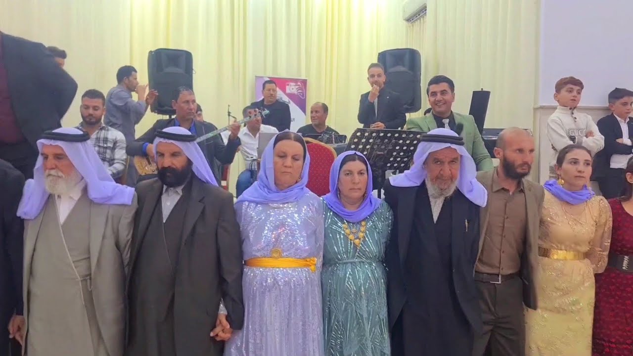 زيدان شنكالي و عبدال علي ملاني Part 2 قاعة سفير - سنون حفلة زفاف عشيرة حمو پاشا