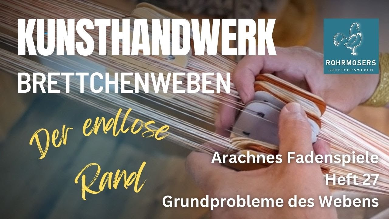 Brettchenweben: Endloser Rand beim Brettchenweben