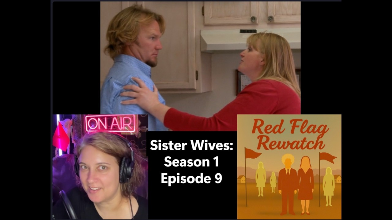 Sister Wives S1E9- The OG3 are livid, a burger hits the ground and the wives try on their witch hats
