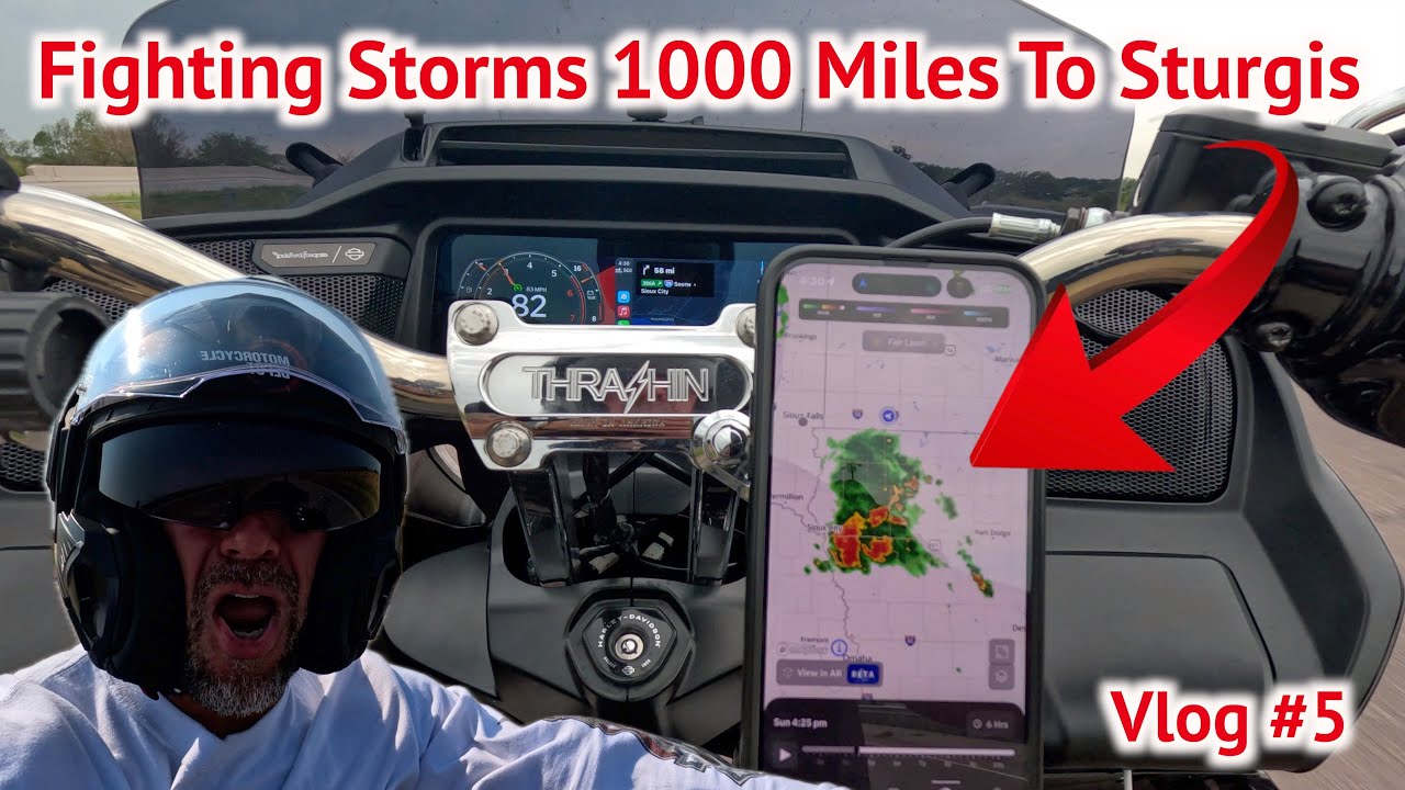 1000 Miles Arrived In Sturgis !! VLOG #5    #cyclefanatix #harleydavidson