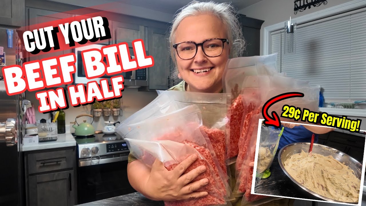 👉 I Cut My Beef Bill 65% — Plus Freezer Stock Up 29¢ Per Serving!