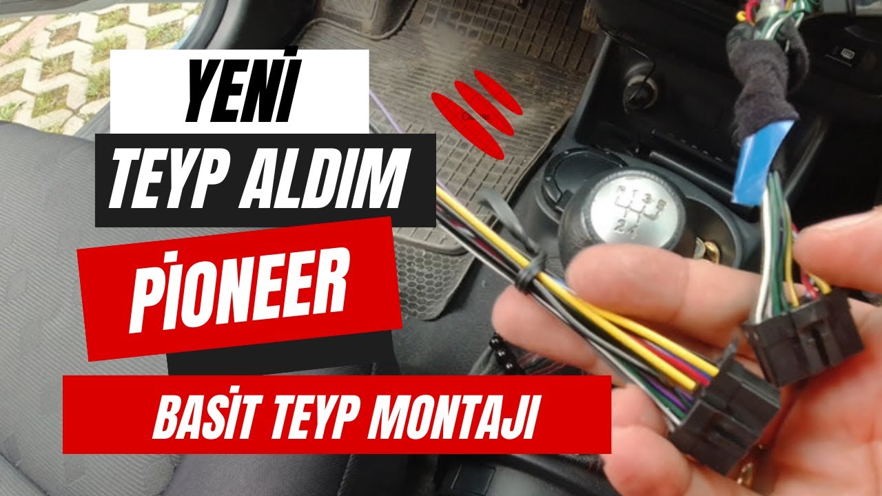 Hyundai Getz Teyp Montajı | Pioneer MVH-S325BT | Eski-Yeni Teyp Karşılaştırması