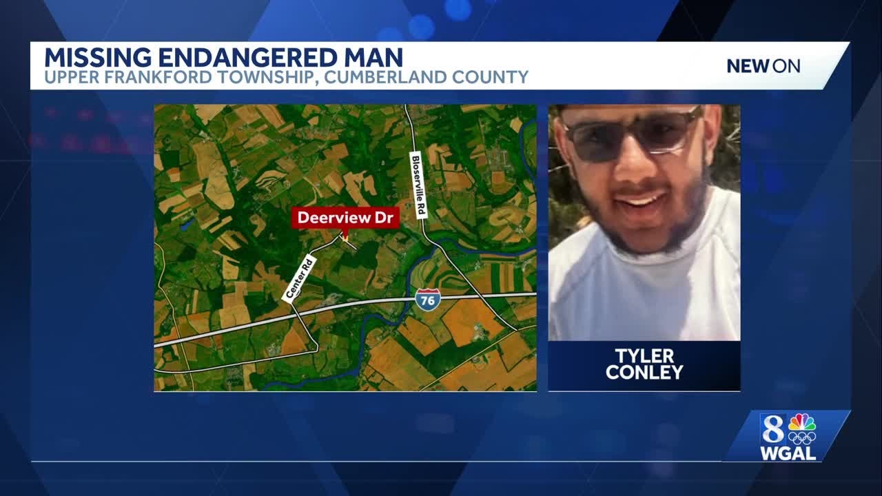 MISSING PERSON| PSP searching for missing man in Cumberland County