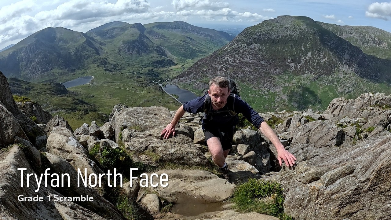 Tryfan hiking and wild camping