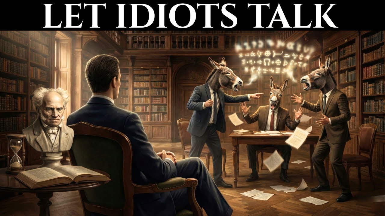 Why Intelligent People Stay Silent While Idiots Talk — Schopenhauer's Wisdom