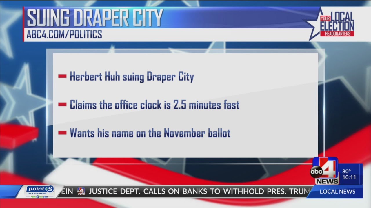 Disqualified council candidate files complaint against Draper City