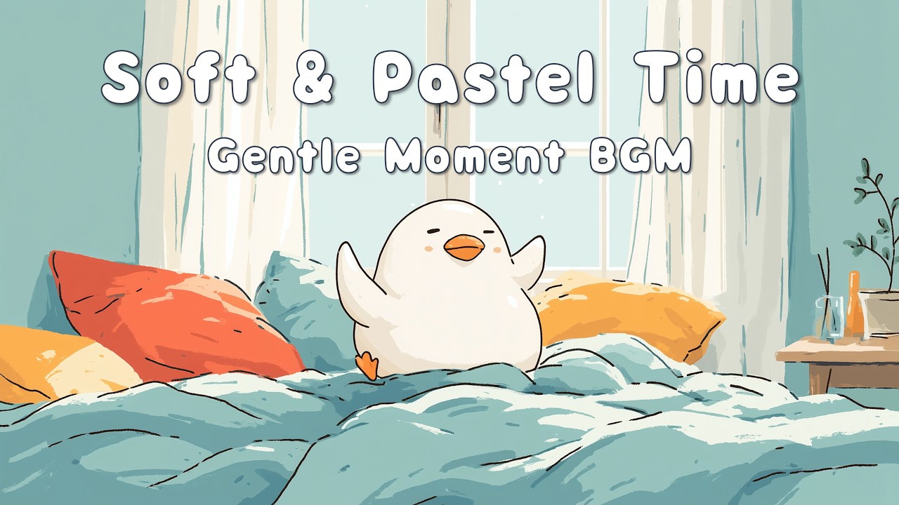 【Work & Focus BGM | Pastel Cozy Music】おはようのひと伸び【作業用BGM・仕事用・勉強用】