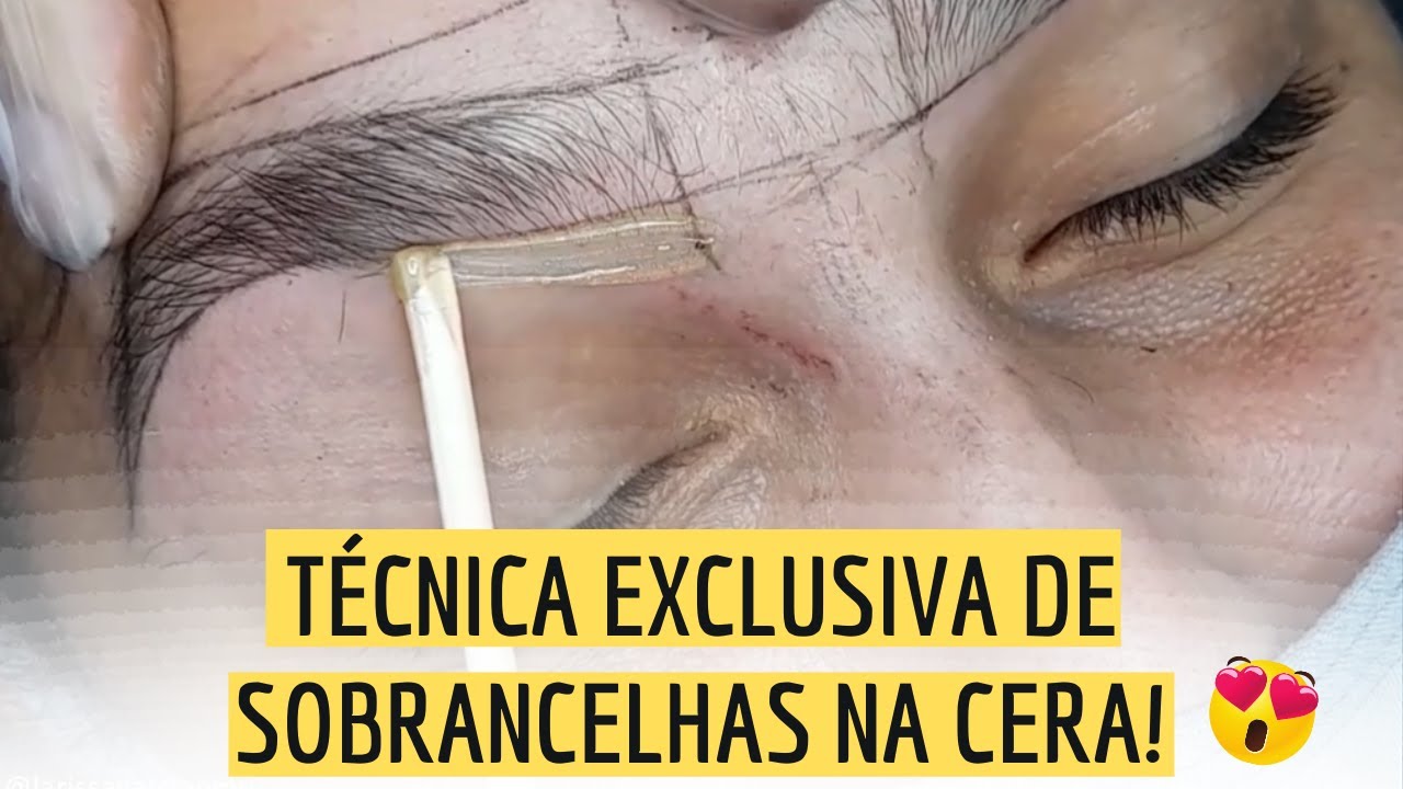 Como Fazer Design de Sobrancelhas com Cera