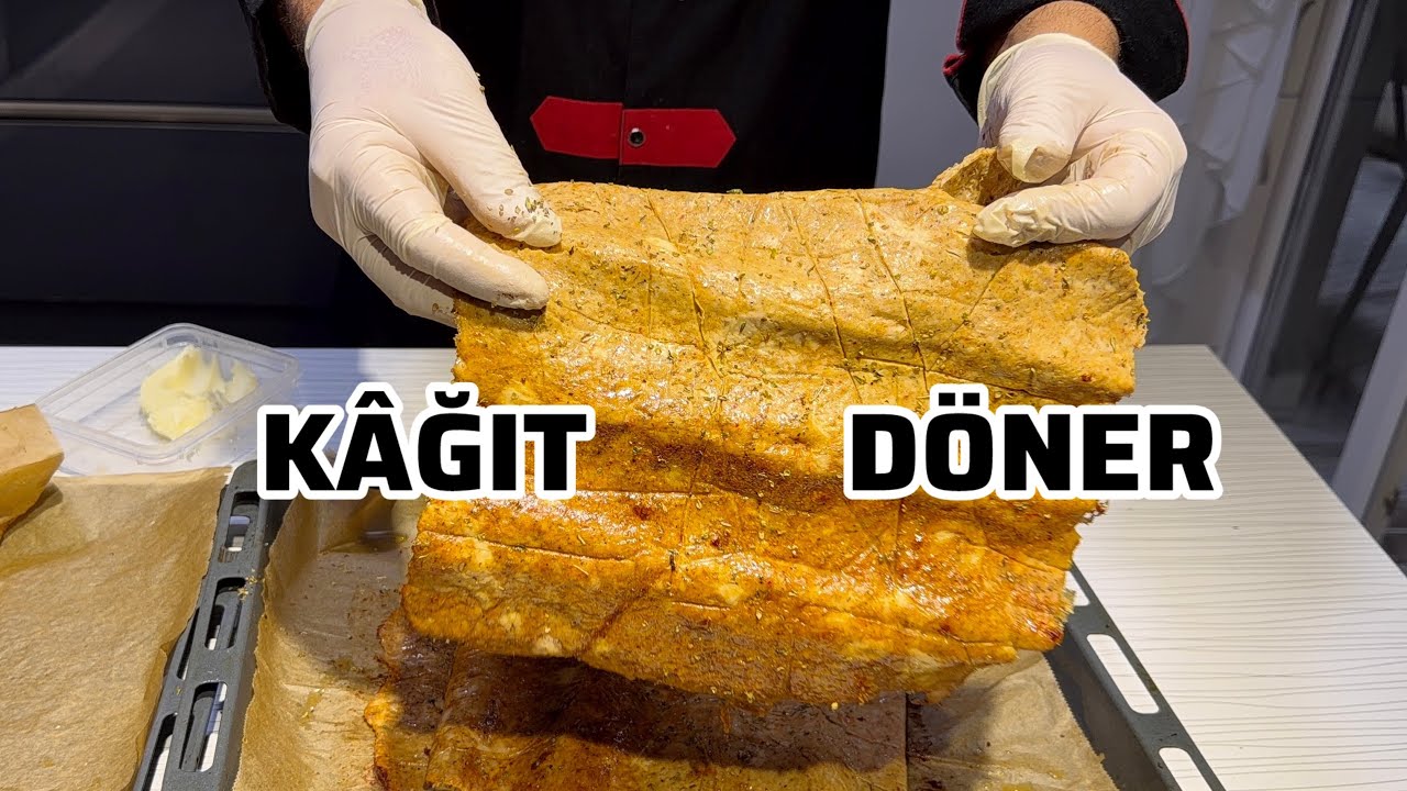 Evde &Ccedil;ok Pratik Ve Lezzetli TAVUK D&Ouml;NER  Tarifi. Sokak Lezzeti