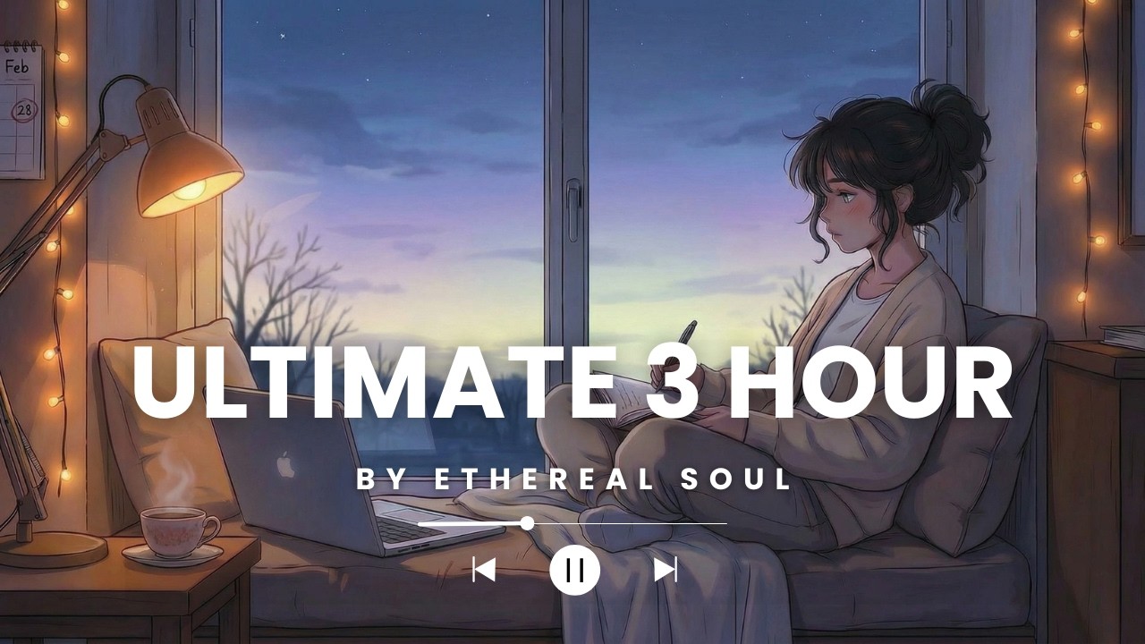 Ultimate 3 Hour Lofi Study Mix 🌙 Deep Focus, Coding & Relaxing Beats