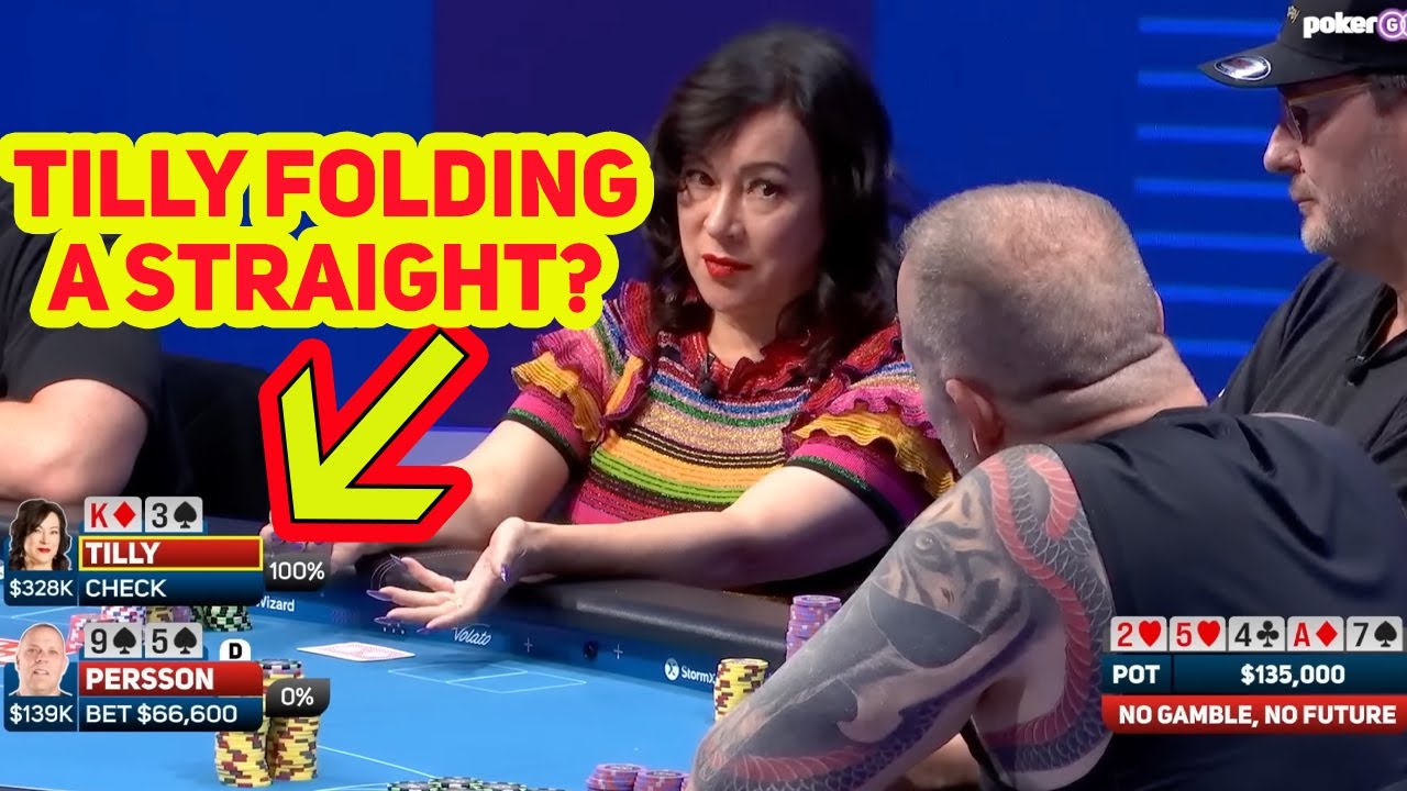 Eric Persson Fires Huge $66,600 Bluff vs Jennifer Tilly!
