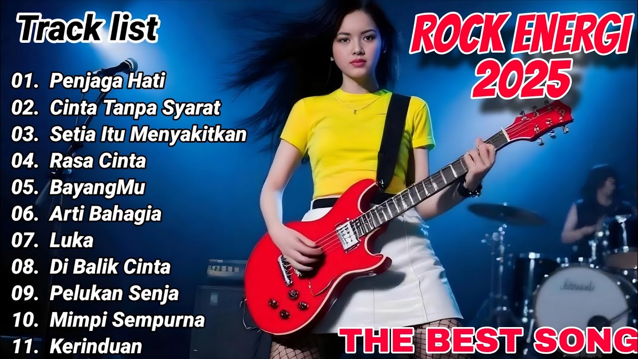 KUMPULAN 11 LAGU SLOW ROCK ENERGI TERBARU 2025 🎸 PALING ENAK DI DENGAR PAGI HARI 
