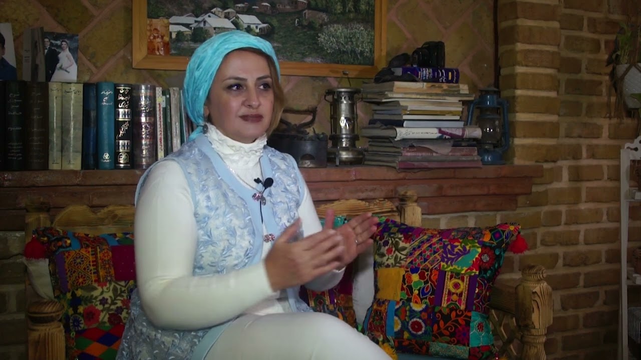 نیلوفر اصفهانی زاده ، یکی از هنرمندان سخت کوش استان البرز