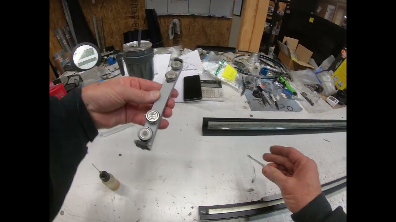Slider cleaning