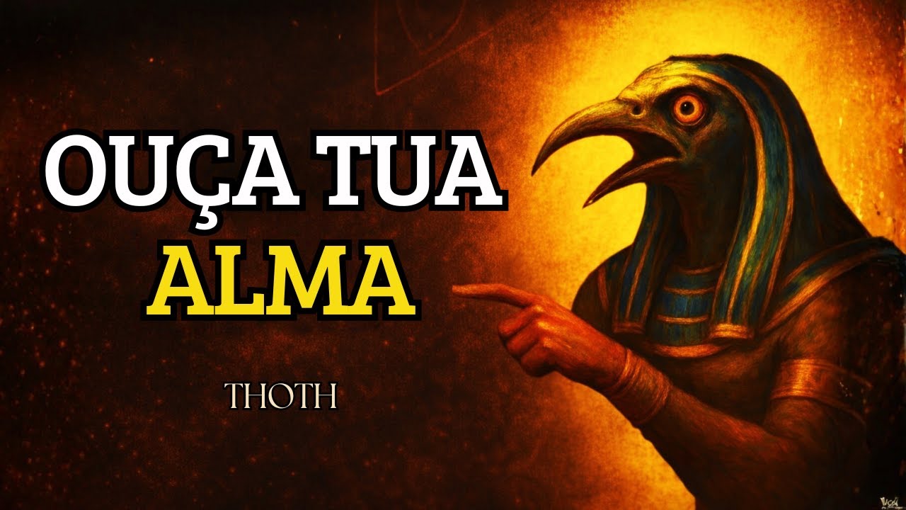 APRENDA a OUVIR sua ALMA Mesmo Com A MENTE Fazendo Barulho | Método De THOTH