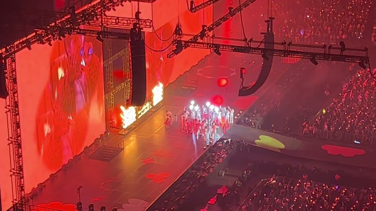 04082022 BTS Opening VCR + ON + Fire + Dope at Allegiant Stadium in Las Vegas Day 1