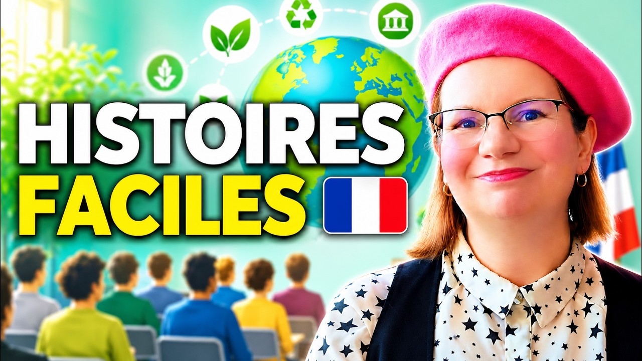 Histoire facile pour apprendre le français 🇫🇷 (Niveau A1–A2)