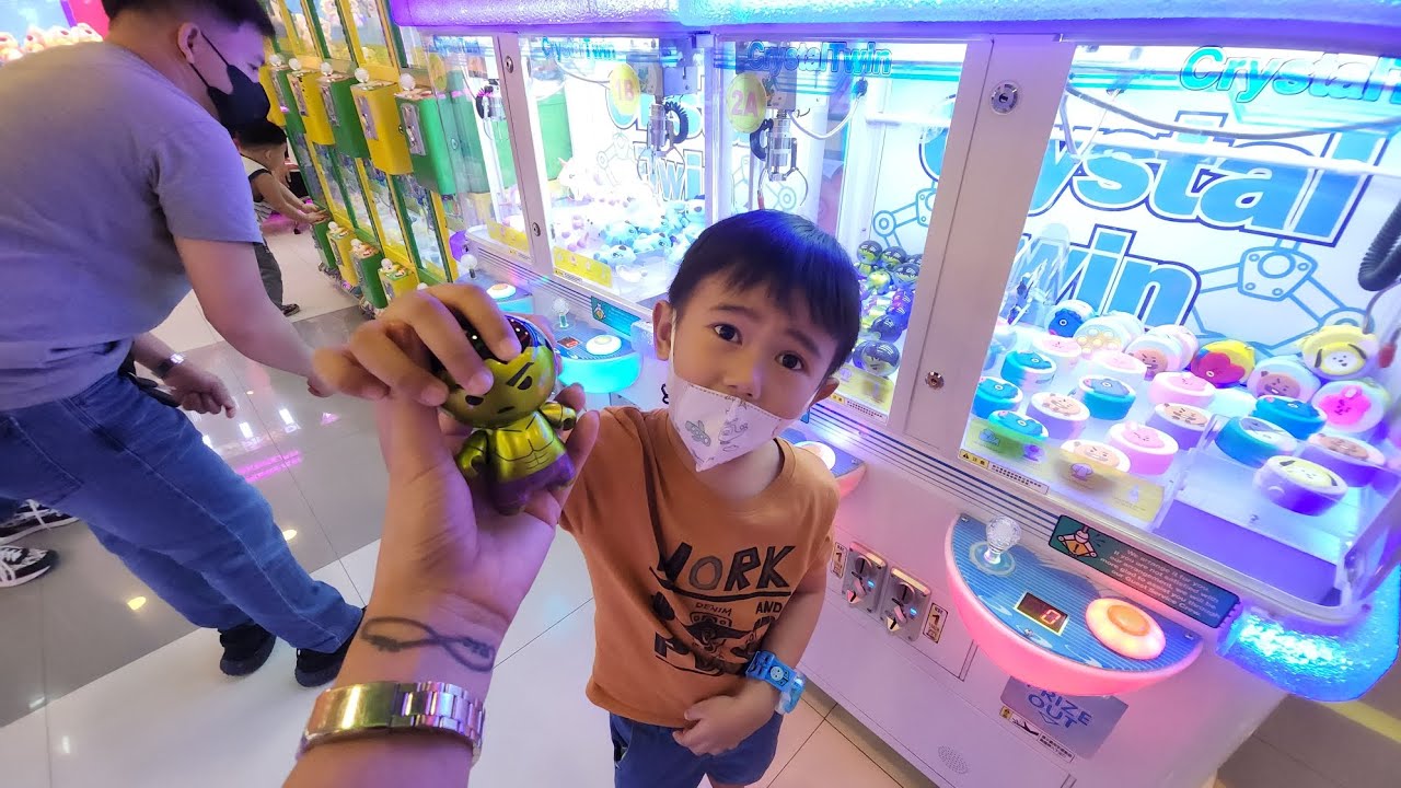 Claw Machine Tom's World - Sm Southmall ang daming nakuha ni Zac 😄