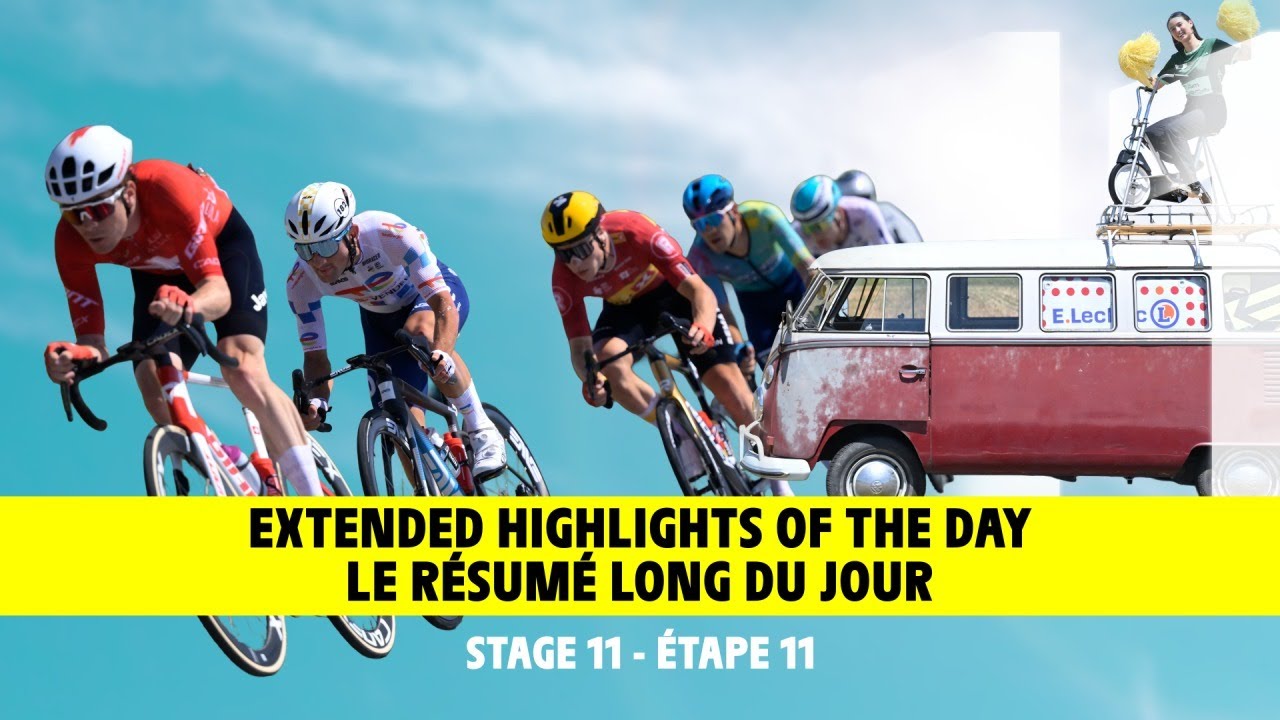 Extended Highlights - Stage 11 - Tour de France 2025