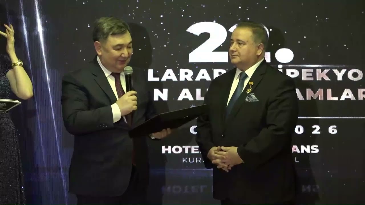 Seyfullah Türksoy’a “Kazakistan Altın Kaplan Ödülü”