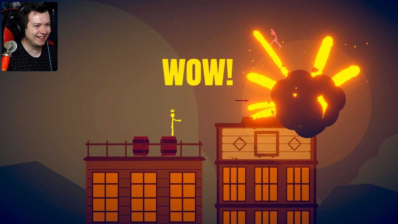 HUNTER DOŁĄCZA DO ROZWAŁKI! Stick Fight #2 /w LJay, Hunter