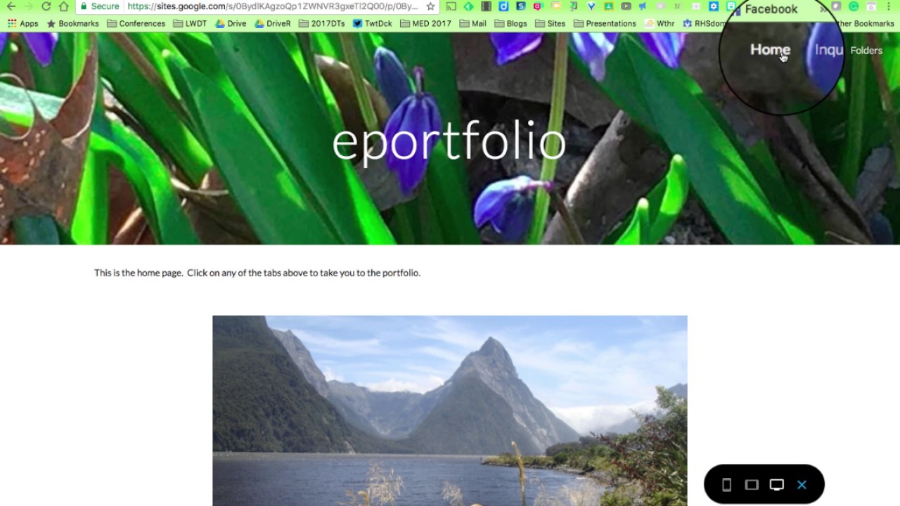 PTC New Google Sites