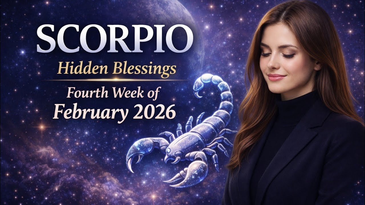 Scorpio Weekly Horoscope | 4th Week February 2026 Hidden Blessings Revealed