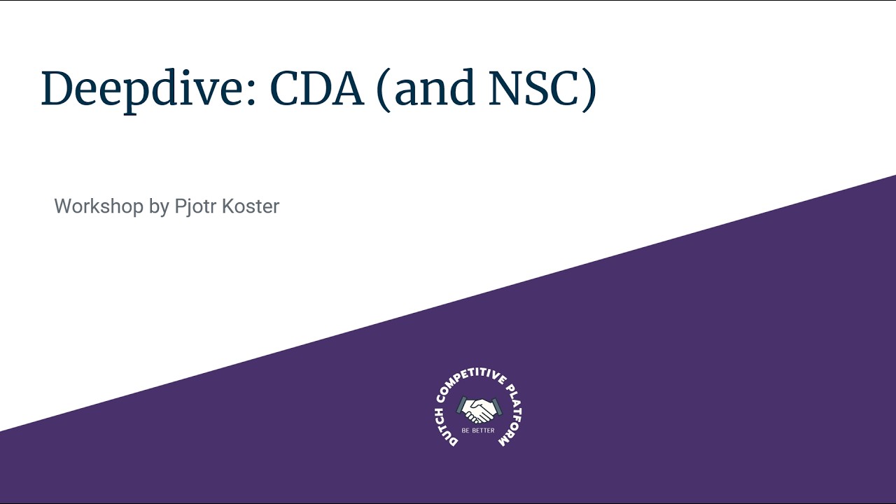 Deepdive: CDA (and NSC)