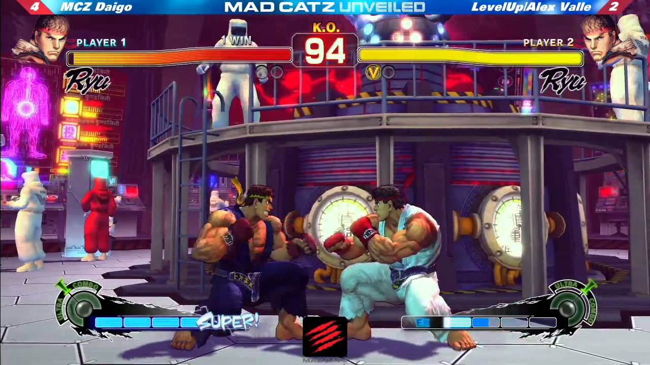 MADCATZ Unveiled - MCZ Daigo Umehara vs LevelUp Alex Valle FT5 SSF4AE