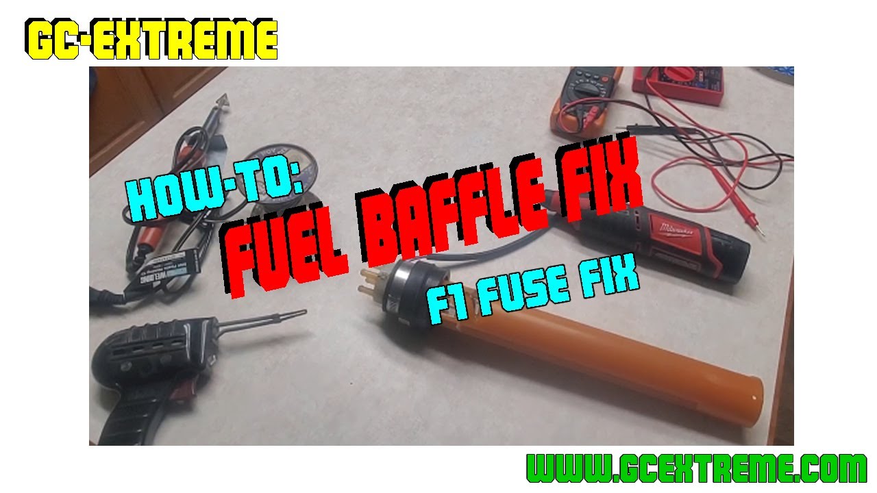 How To: Sea-Doo Fuel Baffle F1 Fix