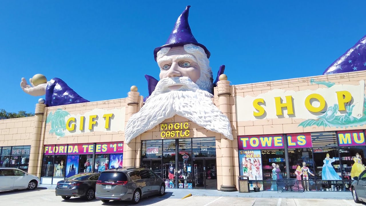 Exploring US 192 Tourist Strip: Margaritaville, Sunset Walk, Gift Shops · Kissimmee Florida 4K